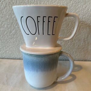 Rae Dunn Ceramic Coffee Pour Over Drip Coffee Maker